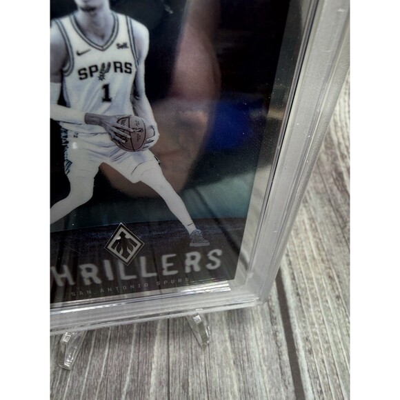 2023 PHOENIX VICTOR WEMBANYAMA THRILLERS #2 PSA  8 Nm/ Mt Spurs Rc - Picture 8 of 10
